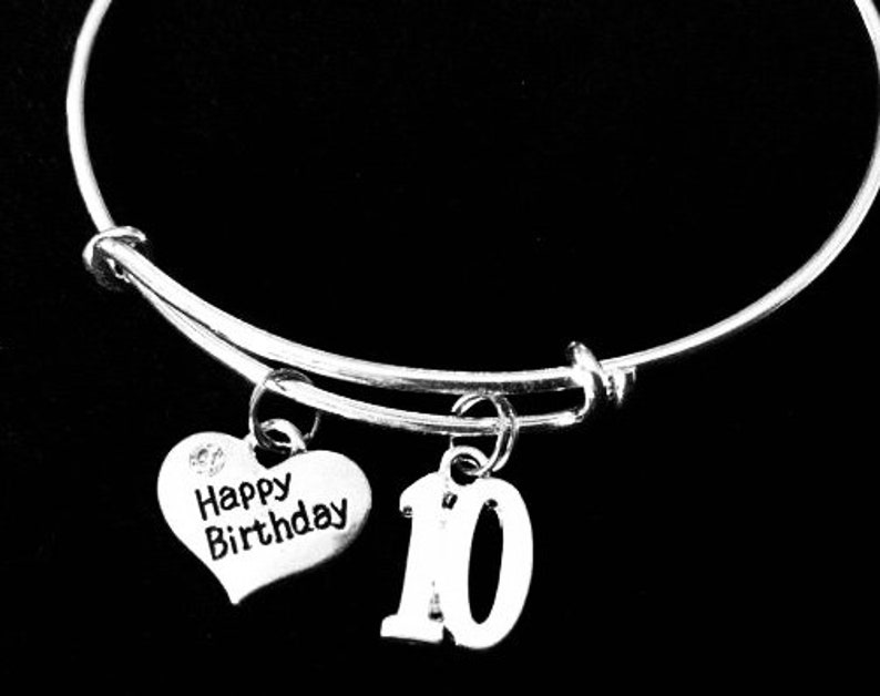Birthday Gift for 10 Year Old Girl Child Size Adjustable Expandable Girls Charm Bracelet Kid's