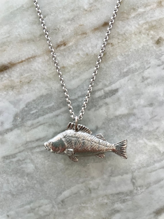 Fishing Jewelry | Fishing Necklace Men and Women will Love Great Gifts for  a Fisherman and Fish Gifts for Men as a Gift for a Fisherman or Fish