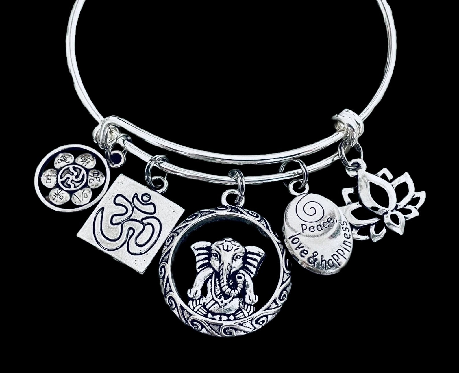 Ganesh bracelet charm outlet