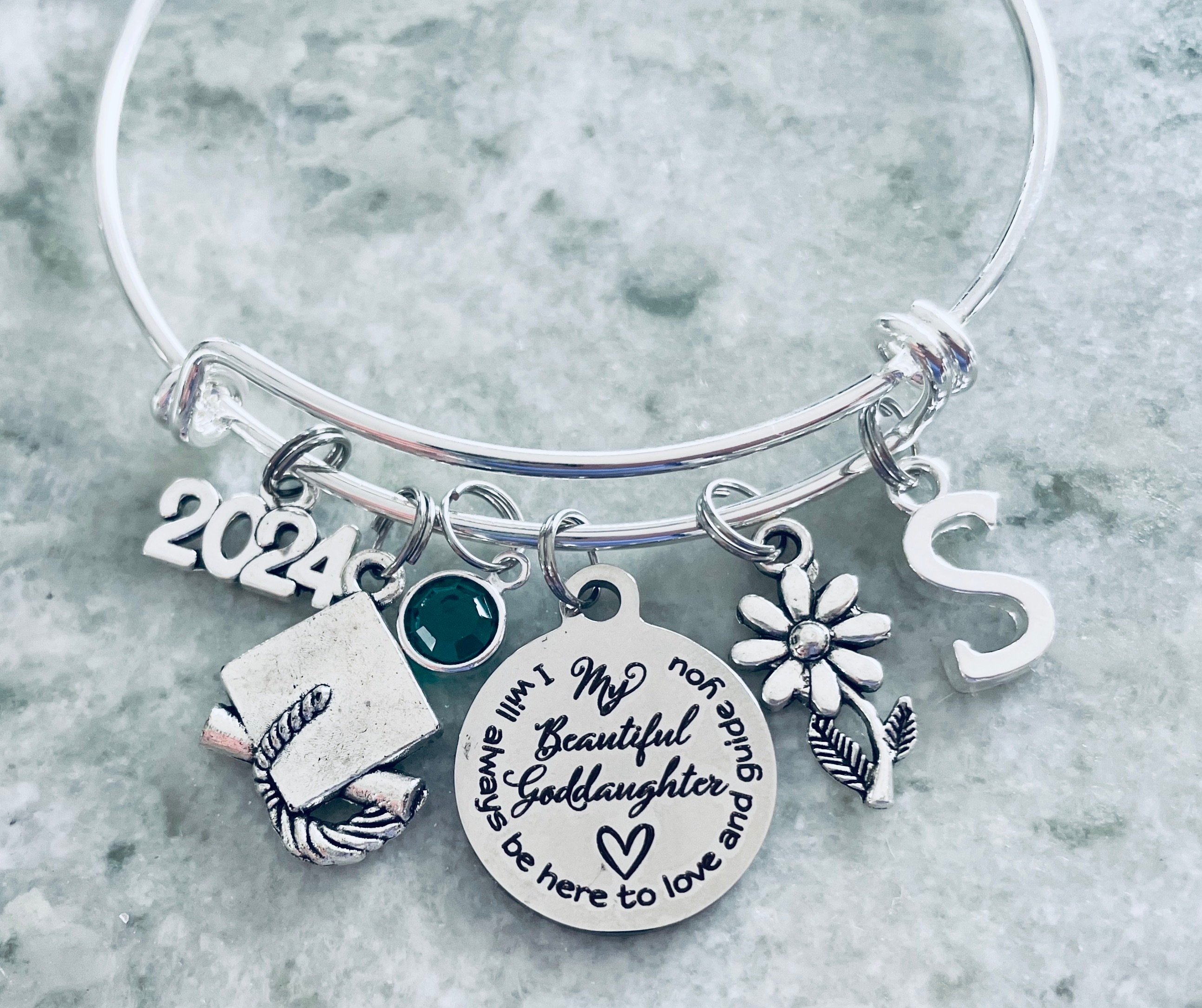 Goddaughter charm bracelet outlet