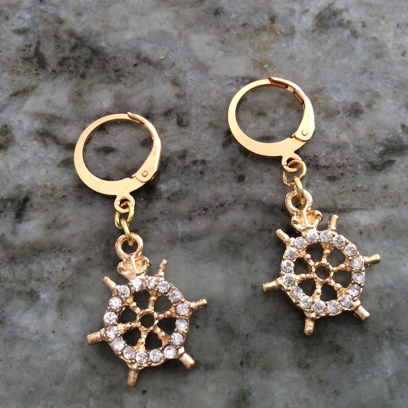 Nautical Earrings - Etsy