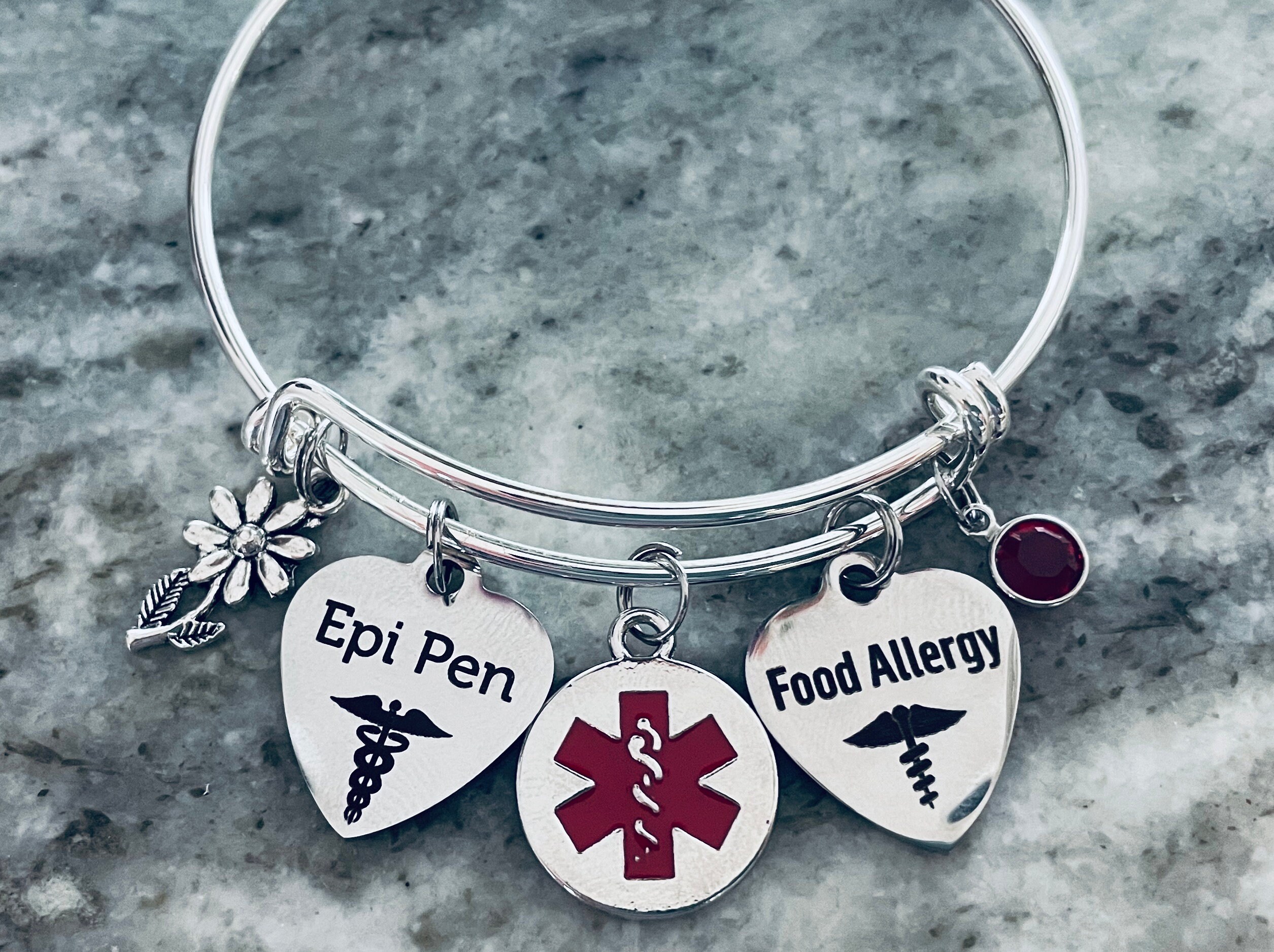 Allergy bracelet Etsy