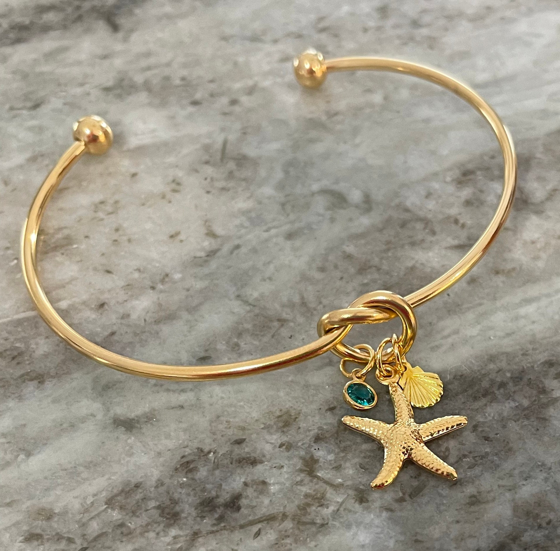 Starfish bangle deals bracelet