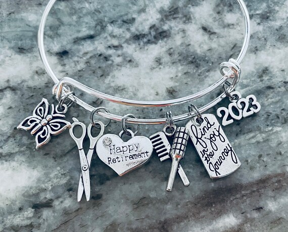 Retirement bangle deals bracelet