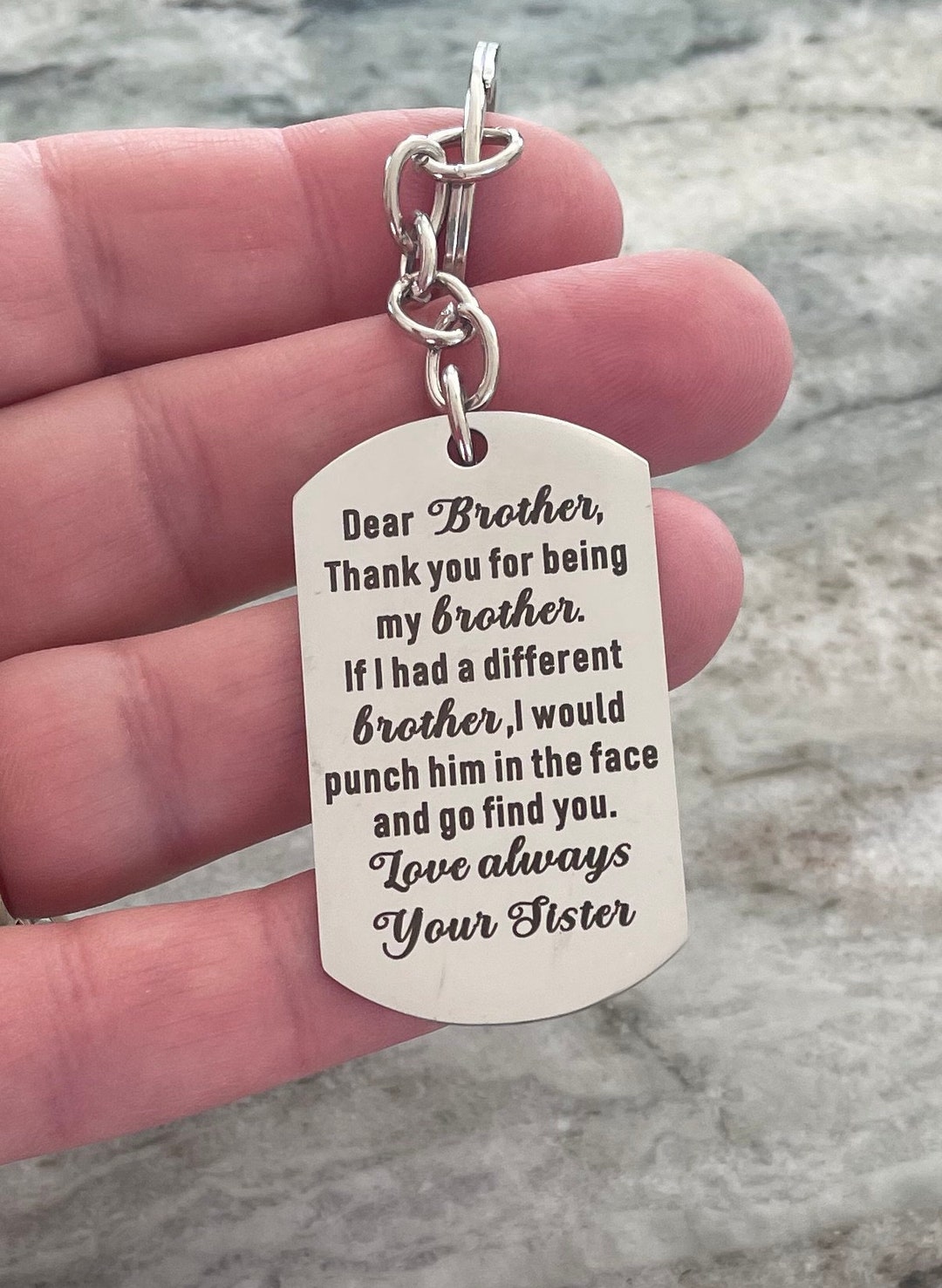 Brother keychain deals
