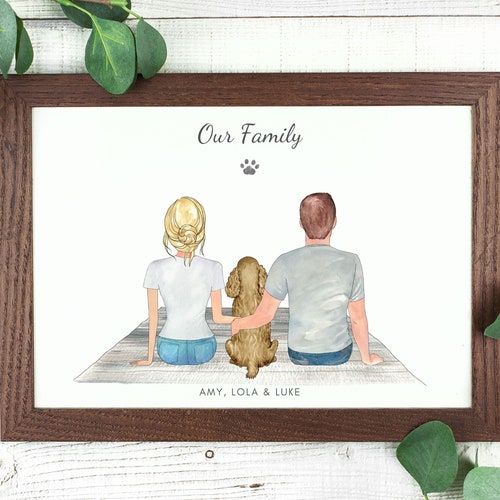 Personalised Handmade Pet Print Custom Dog Owner Gift Custom Etsy