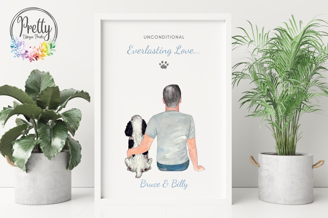 Personalised Pet Gift Personalised Handmade Pet Print Custom Etsy