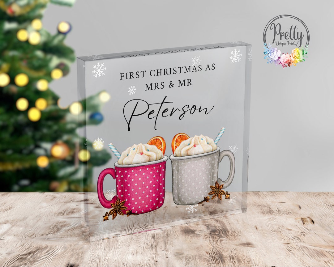 Christmas Gift for Couples Personalised Couples Christmas Etsy UK