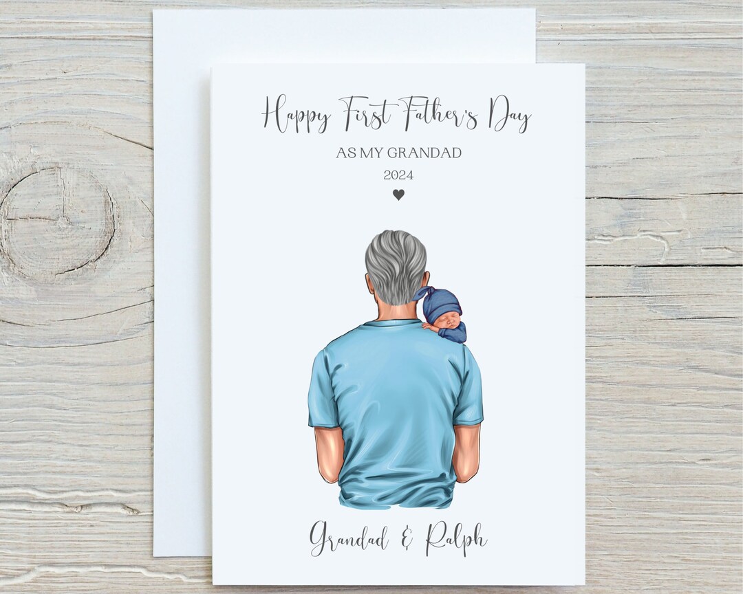 Father's Day Card, Card for Grandad, Grandpa Card, Father's Day Gift ...