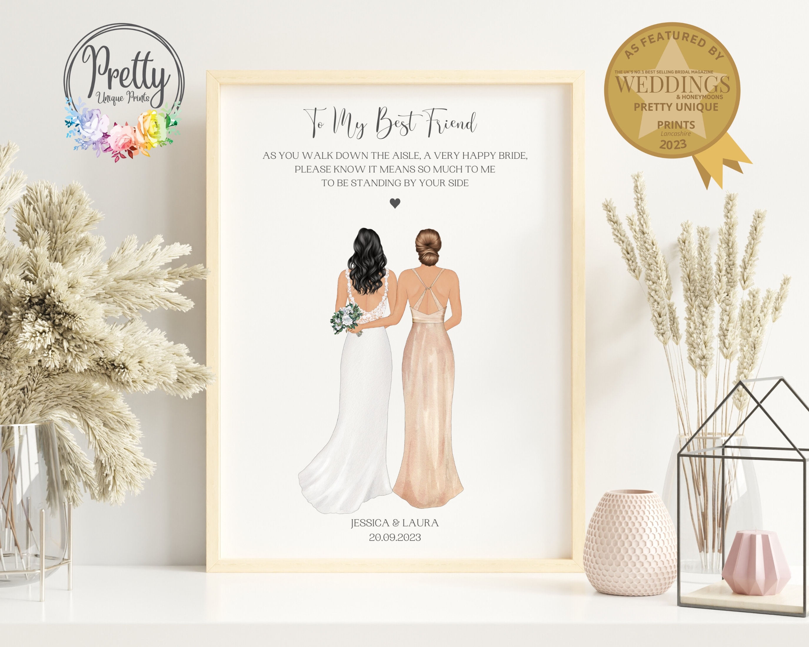 5 wedding gift ideas to give your BFF that are more personal than cash