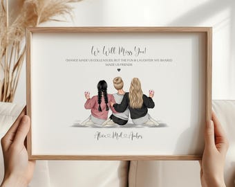 Colleague Leaving Gift, Friendship Print, Co-Worker Gifts, Retirement Gift, New Job Gifts, Leaving Gift