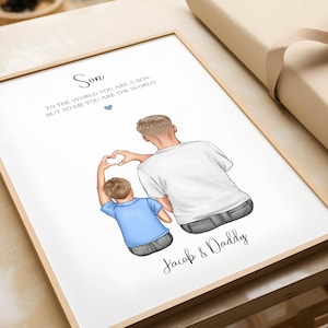 Personalised Print for Son, Custom Gift, From Mum Or Dad, Personalised Son Gift, Present For Son, Gift From Mum, Dad, Present For Son