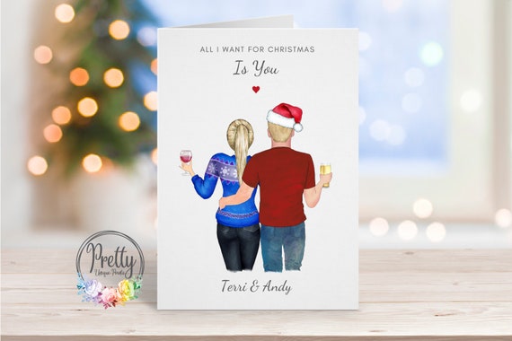 Funny Couple Christas Cards Special Couple Christas Card Large