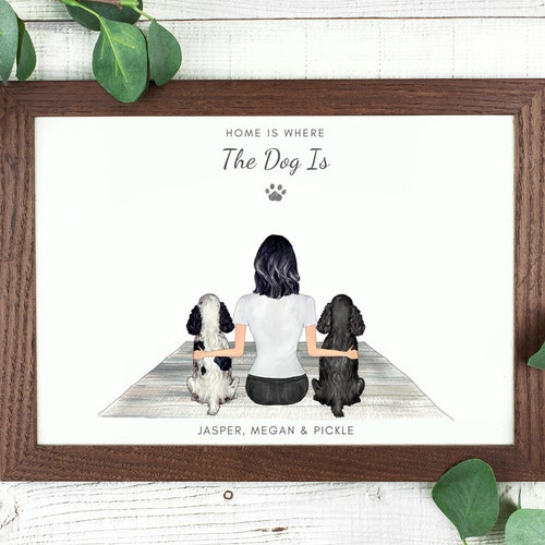 Personalised Pet Owner Gift Dog Owner Gift Dog Lover Print Etsy UK