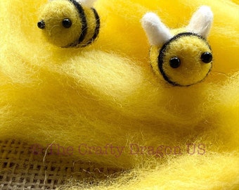 Needle Felted Bee Etsy - needle felted roblox shy bee shy bee sculpture roblox bee etsy