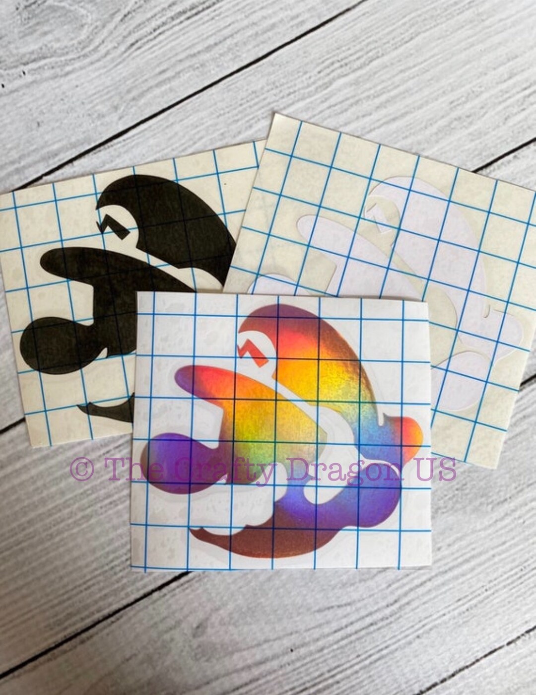 Mario Car Decal, Holographic Decal Etsy