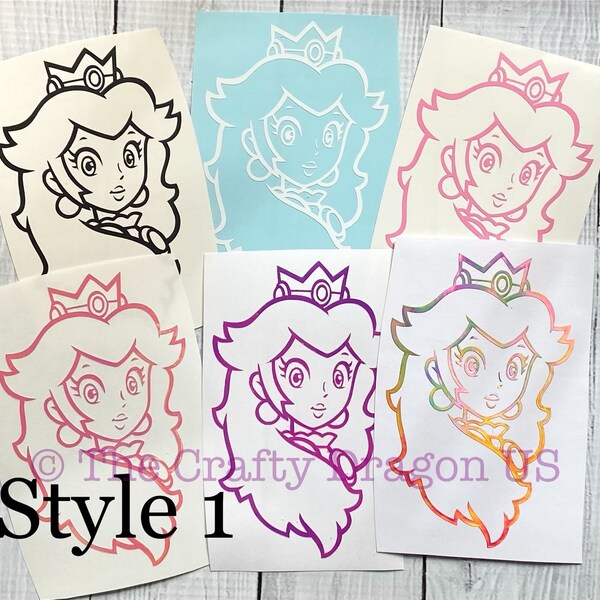 Princess Peach Decal