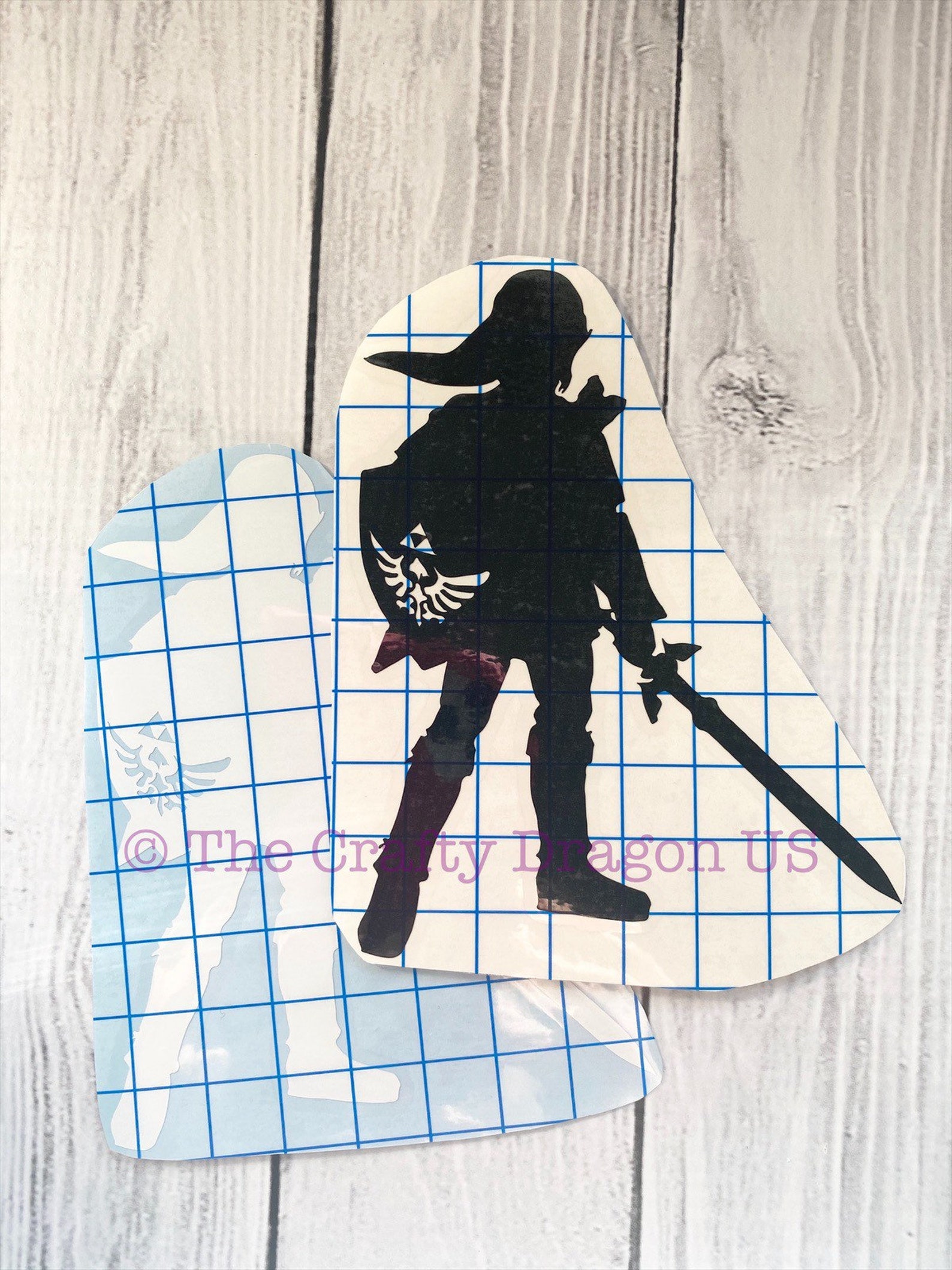 Zelda Car Decal Link Car Decal Etsy