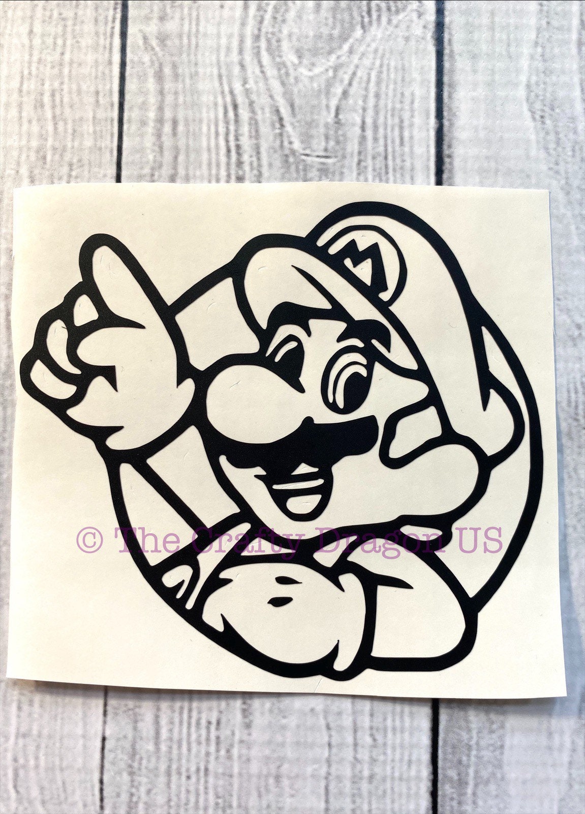 Mario Car Decal Etsy
