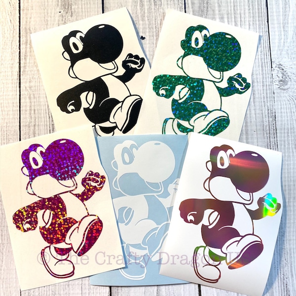 Vinyl Sticker Yoshi Etsy