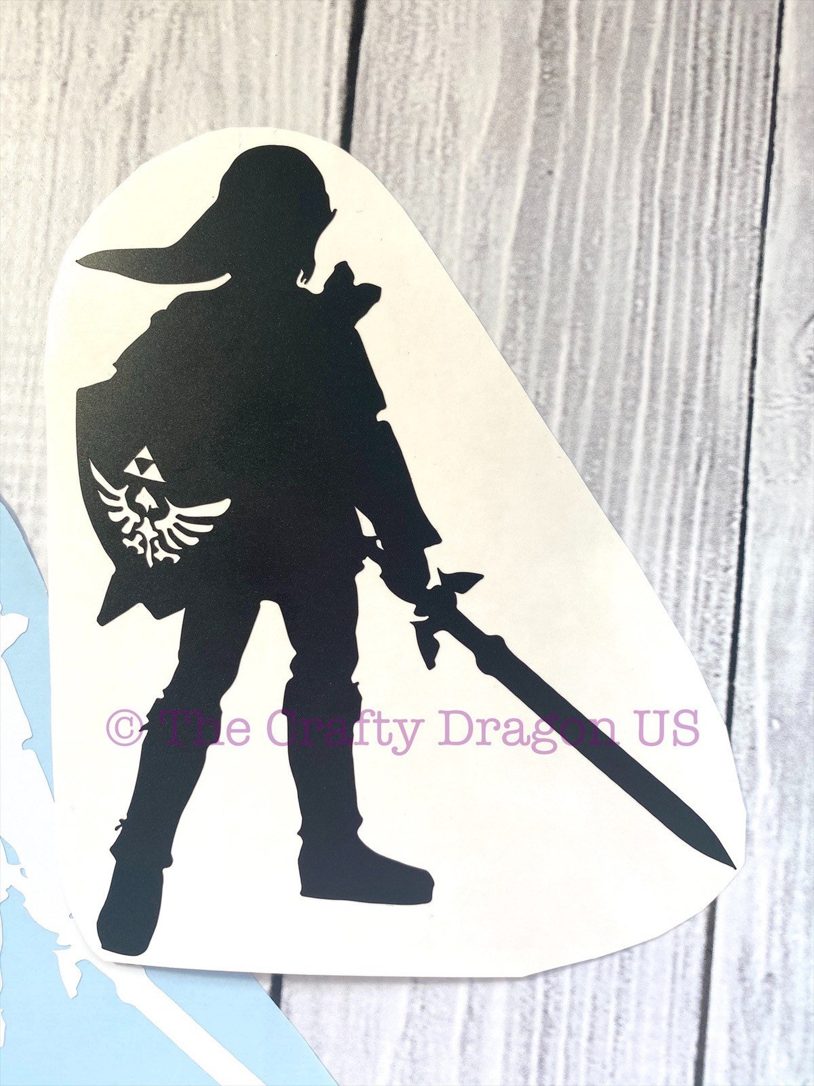 Zelda Car Decal Link Car Decal Etsy