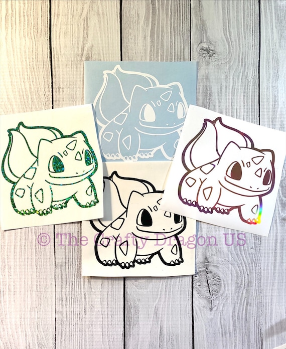 Pokémon Bulbasaur Car Decal | Etsy