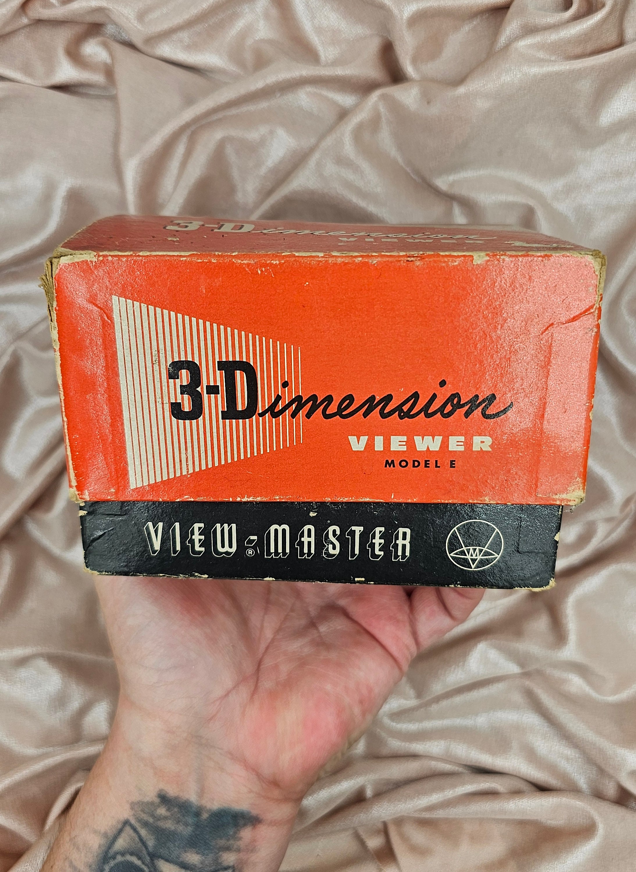 Visionneuse View-Master Sawyer's Model E Bakélite + Ses Disques En Boîte
