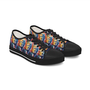 Trump Black Women&#39;s Low Top Sneakers