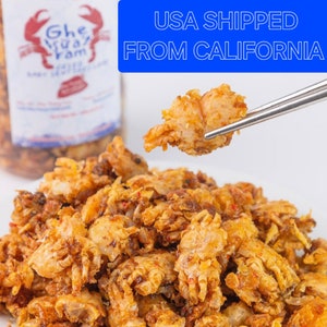 Fried Dried Cooked Small Baby Crabs Snacks 8.81 Ounces
