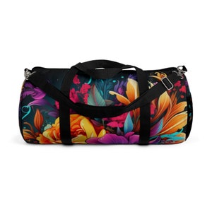 My Flower Garden Carry On Duffel Bag