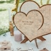 see more listings in the Wedding Guest Book Heart section