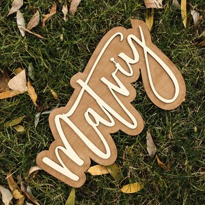 Wood Wedding Name Sign | Personalized Large Last Name Sign |  Wooden Family Sign | Personalized Wedding Decor | Wedding Signs