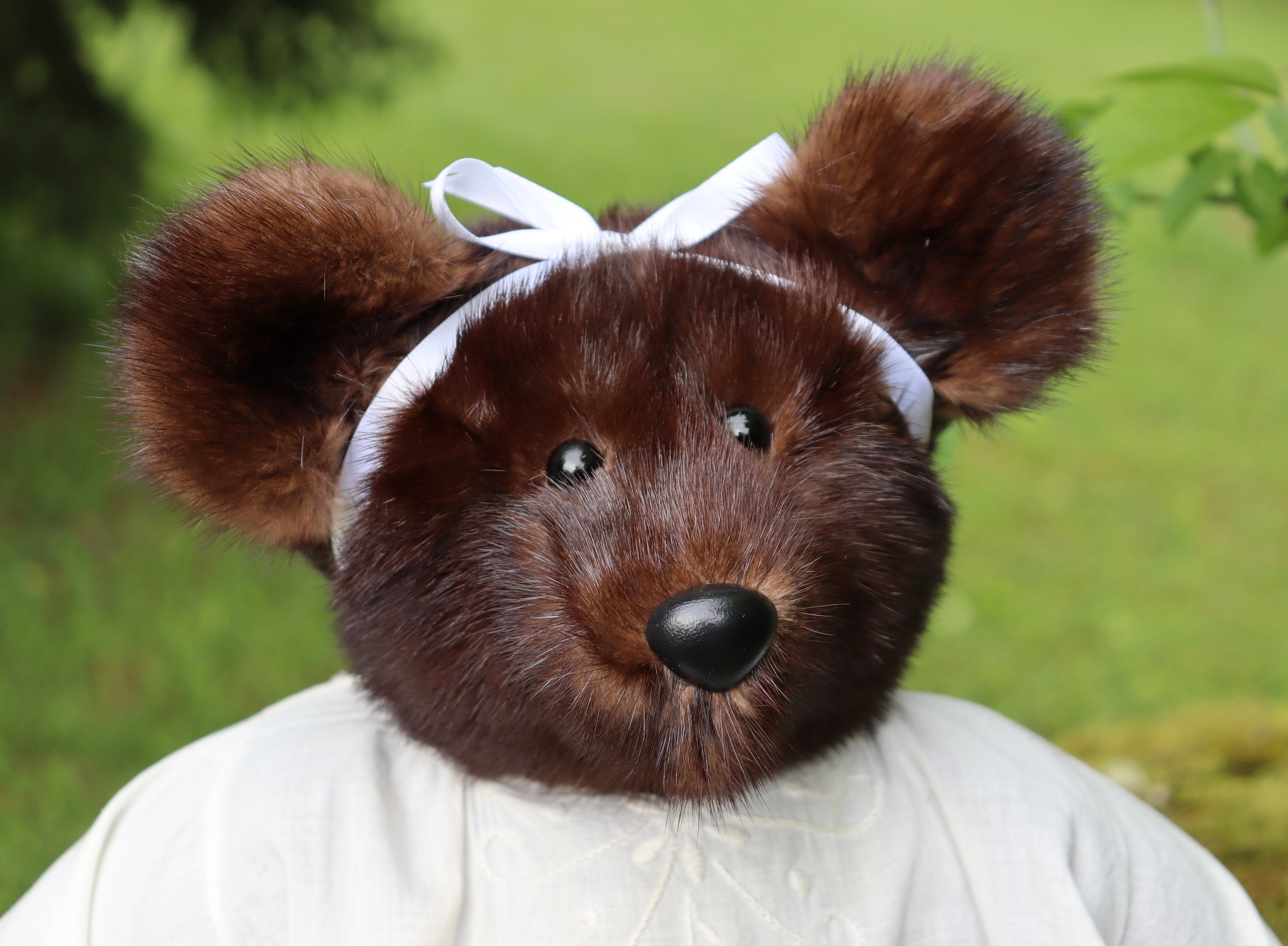 Vintage Fur Coat for Creating Stuffed Animals