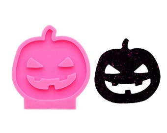 Halloween Skull Silicone Mould for DIY Keychain Ring Epoxy Resin Craft Mold