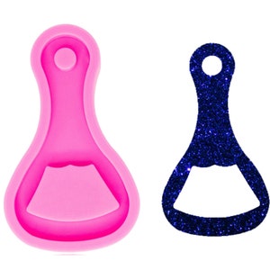Bottle Opener mold Silicone Molds DIY resin epoxy keychains Mould for jewelry Key ring pendant decoration,Silicone Keychain Mold,3d Mold
