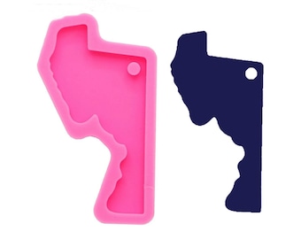 keychain mold Maryland US state Silicone epoxy Resin Molds Decorative Craft DIY bracelet keychain mold,Silicone Keychain Mold,Jewelry Mold