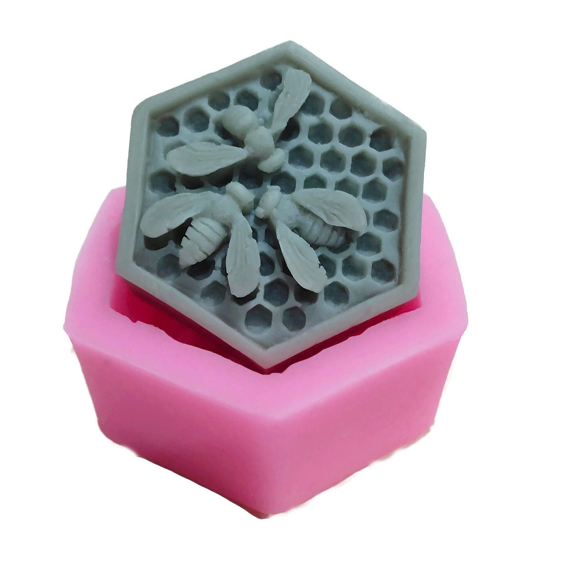 Bee Soap Mold Honey Bee Silicone Mold Honey Bee Nest Etsy