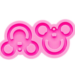 Earrings Mold Silicone,Shiny earring molds,Mouse Earring silicone mold,Silicone Earring, Silicone Mold, Mold Supply, Jewelry Mold