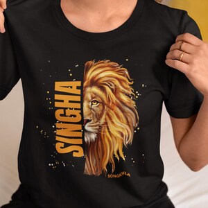 The lion King of the Jungle, animal,Lion,Women&#39;s Fashion, lion t shirt
