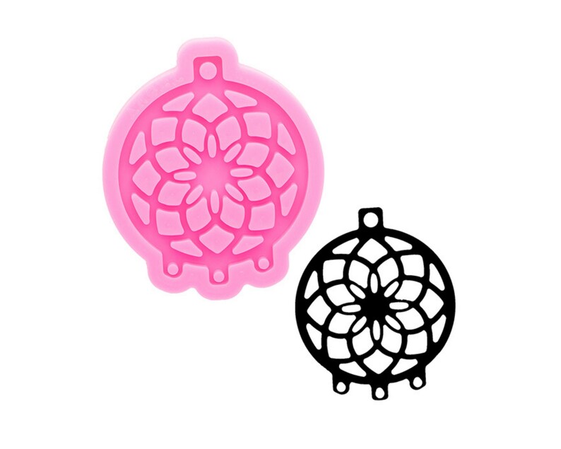DIY Large Dream Catcher Resin Mold, Dreamcatcher Resin Mold-516059