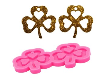 Earring Mold,Earrings Silicone Mold Handmade Eardrop Fashion Jewelry Epoxy Resin Mould,, Silicone Mold, Mold Supply, Jewelry Mold