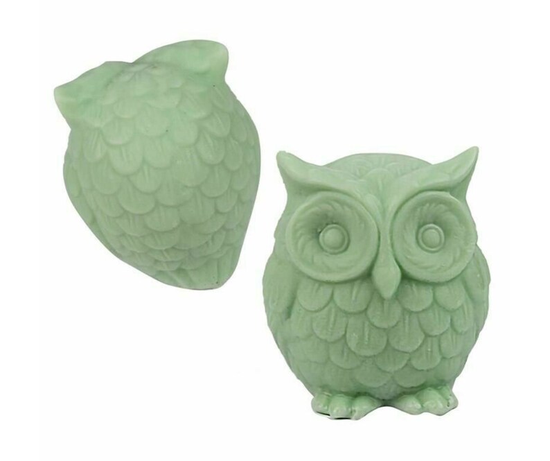 Owl Silicone Mold 3D Owl Silicone Fondant Soap Mold Owl Etsy