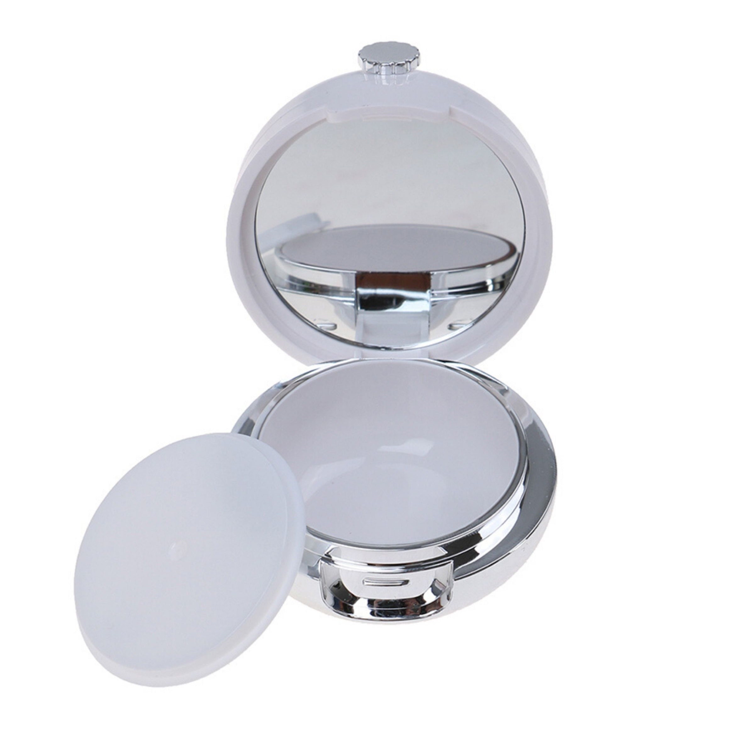 5pcs/set Empty Lipstick Containerwhite Mirror Round Empty Etsy