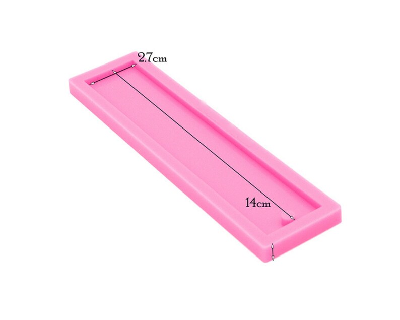 Rectangle Bookmark Silicone Mold Epoxy Resin Craft Silicone Mold Keychain Jewelry Pendant,Jewelry Mold,Keychain Mold,Silicone Mold