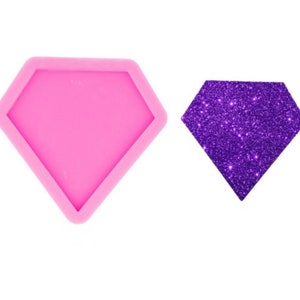 Diamond keychain silicone mold,Epoxy Resin Molds for Jewelry Phone Grip
