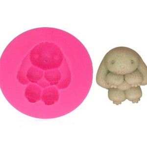 Animals easter rabbit Sugarcraft Silicone mold cake decorating tools Fondant chocolate moulds Resin Clay Soap Mold