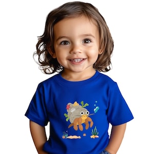 Cute Octopus Infant Tee, Baby T-Shirt, Toddler Clothing, Ocean-Themed Outfit, Summer Gift, Kids&#39; Apparel