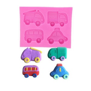 Vehicle Silicone Mold,Truck Silicone Mold,Cars silicone mold,Bus  Silicone Mold,Taxi Cab,Cake mold,Mini motor vehicle Van Vehicle  Mould