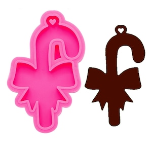 Christmas Candy and bow shape Silicone Molds DIY epoxy and resin craft molds Keychain Mould,Silicone Keychain Mold,Pendant mold,Craft Mold