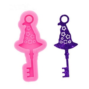 Shiny Halloween keychain Silicone mold, Silicone Epoxy Resin Mold Necklace Jewellery Making,Silicone Mold, Keychain Mold, Jewelry Mold
